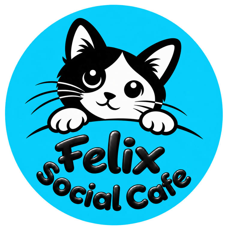 Felix Social Cafe CIO cat logo